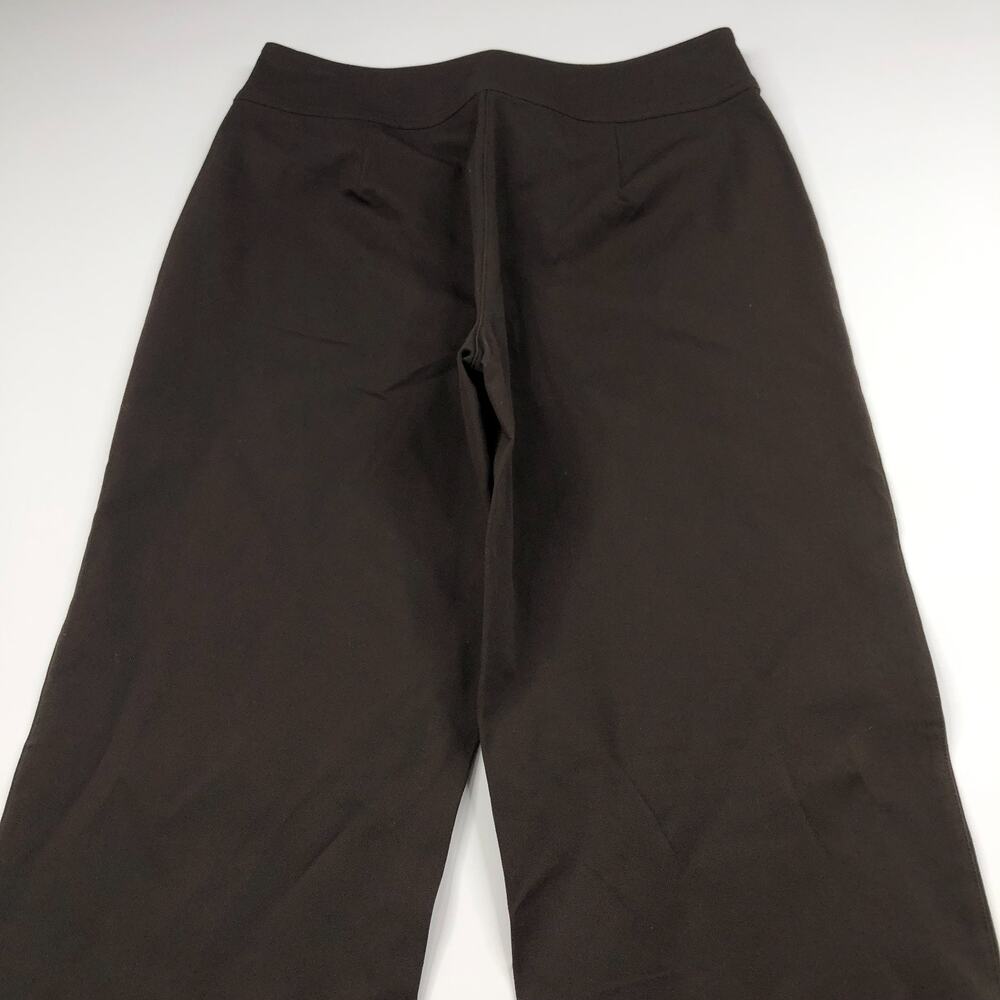 Chico's Apprentice NEW 0 (Fit 28.5W 30L) Mid Rise Straight Trouser Pants Brown - Picture 3 of 11